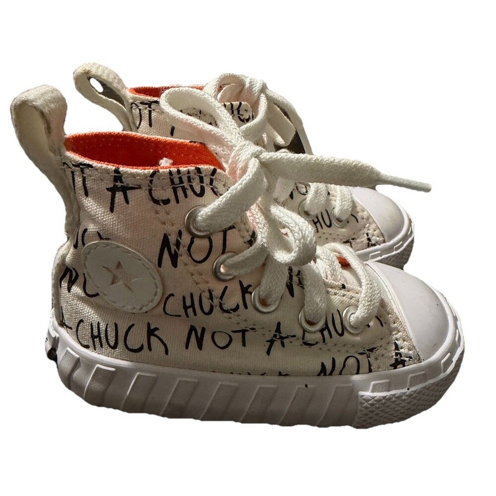 Size 4 Toddler Boy Girls- Converse Chuck 70 High UNT1TL3D - White 2019 Casual